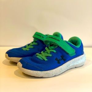Little boys size 12 Under Armour sneakers